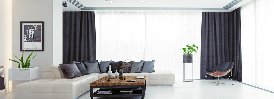 Curtains - protection of modern interiors from the sun