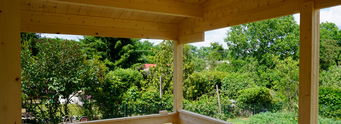 Cover for the windows of the holiday house