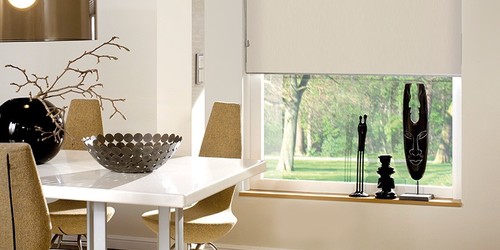 Fabric Roller Blinds - both functional and decorative