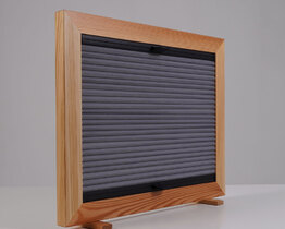 Pleated blinds