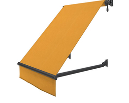 Kazetta nélküli erkély napellenző