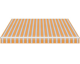 Fehér napellenző teraszra