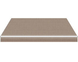 Fehér napellenző teraszra