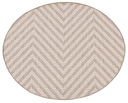 Dywan Lineo bézs/nerc 120cm