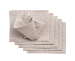 Szalvéta szett 6 db 42x42cm Linen 392-10