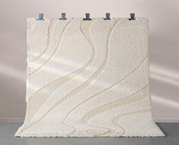 Dywan Relief krémszínű 160x230 cm