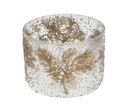 Świecznik Twig II ⌀15 cm arany