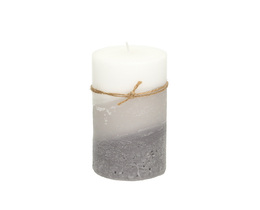 Świeca Lucia 14cm márványszürke