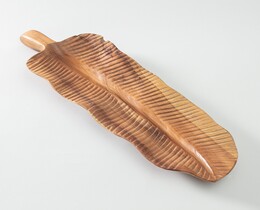 Patera Falevél 60x18 cm