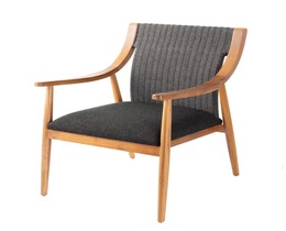 Kulrang fotel 62x70x83cm