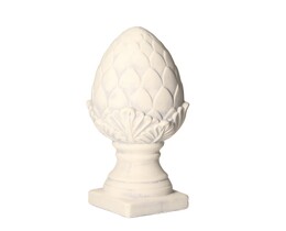 Dekoracja kúp 32cm fehér