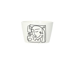 Virágcserép takaró Face II 8cm