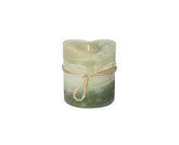 Świeca Dorotea 10 cm olajzöld