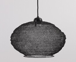 Nina függeszték lámpa fekete 48 cm