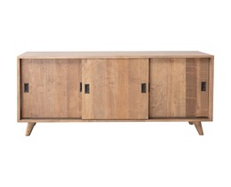 TV szekrény, ferde, 141x47x76cm
