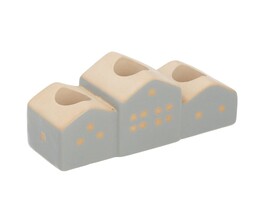 Świecznik Hauses 13x5x7cm szürke