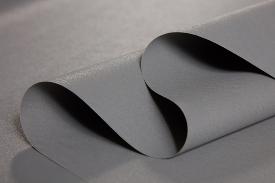 Dimming roller shade made to measure, yellow, dark grey / anthracite