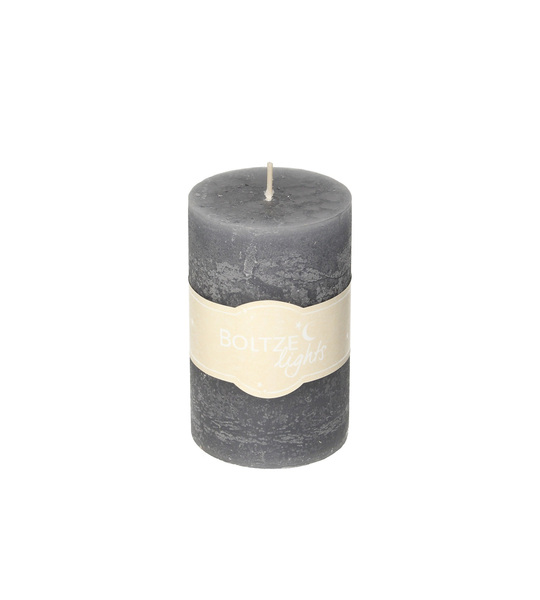 Świeca Lea 10cm dark grey