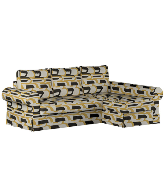 Backabro sofa Bed with Chaise Longue Cover