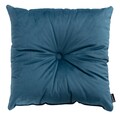 Square Velvet Cushion with Button