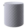 Quilted Barrel Pouffe