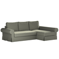 Backabro sofa Bed with Chaise Longue Cover
